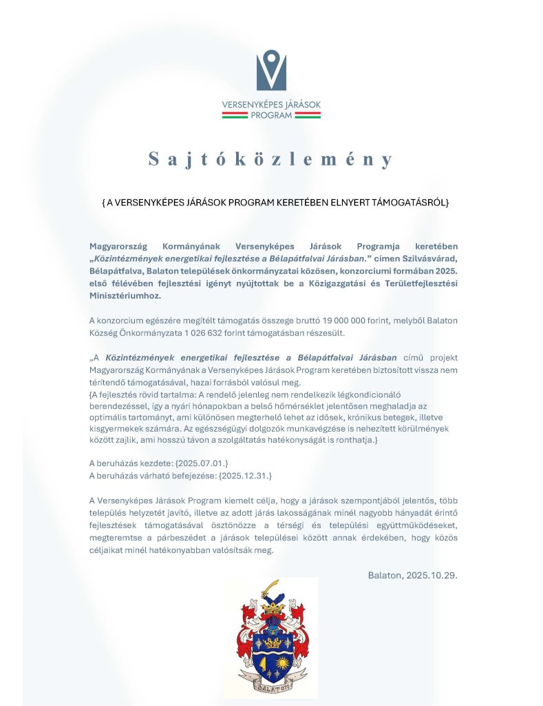 VJP_közlemény Energetika